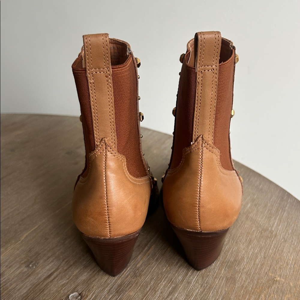 Vince Camuto Norley Studded Leather Western Ankle Booties Women’s Size 5.5 - Picture 5 of 17